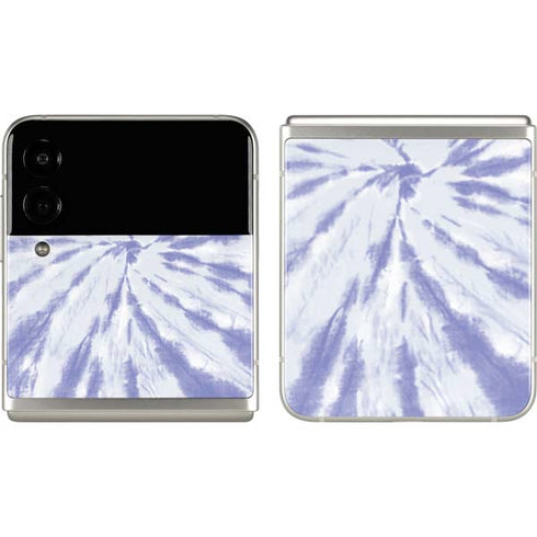 Purple Tie Dye Galaxy Z Flip3 5G Skin