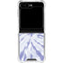 Purple Tie Dye Galaxy Z Flip5 5G Clear Case