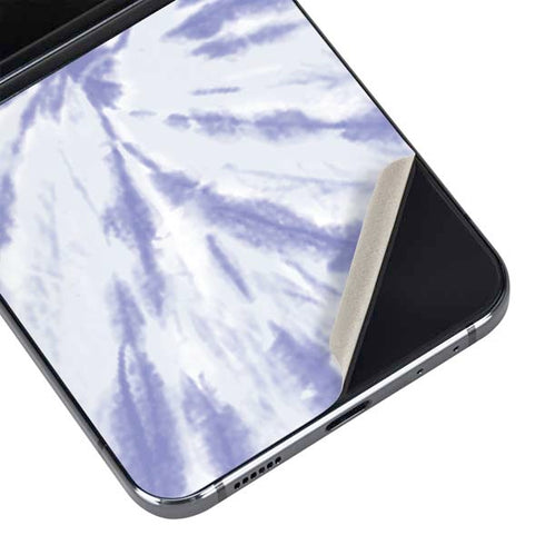 Purple Tie Dye Galaxy Z Flip5 5G Skin
