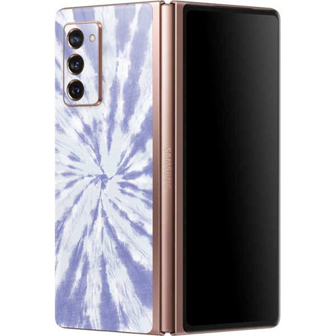 Purple Tie Dye Galaxy Z Fold2 5G Skin
