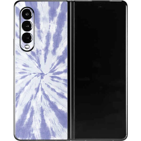 Purple Tie Dye Galaxy Z Fold3 5G Skin
