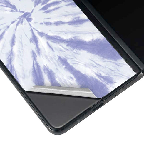 Purple Tie Dye Galaxy Z Fold3 5G Skin