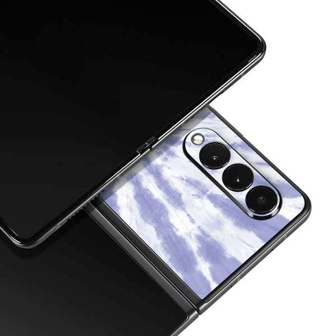 Purple Tie Dye Galaxy Z Fold3 5G Skin