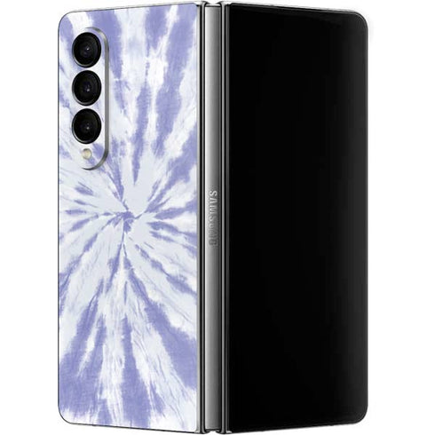 Purple Tie Dye Galaxy Z Fold4 5G Skin