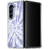 Purple Tie Dye Galaxy Z Fold5 5G Clear Case