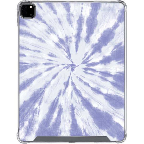 Purple Tie Dye iPad Pro 12.9in (2020) Clear Case