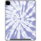 Purple Tie Dye iPad Pro 12.9in (2020) Clear Case