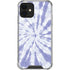 Purple Tie Dye iPhone 12 Clear Case