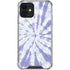 Purple Tie Dye iPhone 12 Mini Clear Case