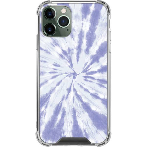 Purple Tie Dye iPhone 12 Pro Clear Case