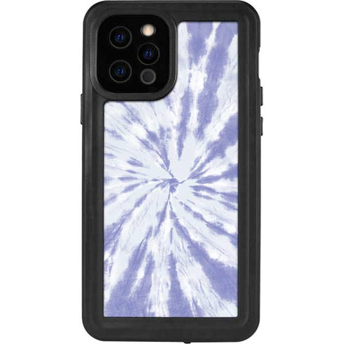 Purple Tie Dye iPhone 12 Pro Waterproof Case