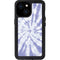 Purple Tie Dye iPhone 13 Mini Waterproof Case