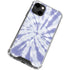 Purple Tie Dye iPhone 14 Clear Case