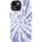 Purple Tie Dye iPhone 14 Plus Impact Case