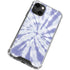 Purple Tie Dye iPhone 14 Plus Clear Case