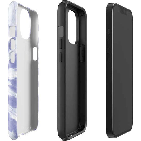 Purple Tie Dye iPhone 14 Impact Case