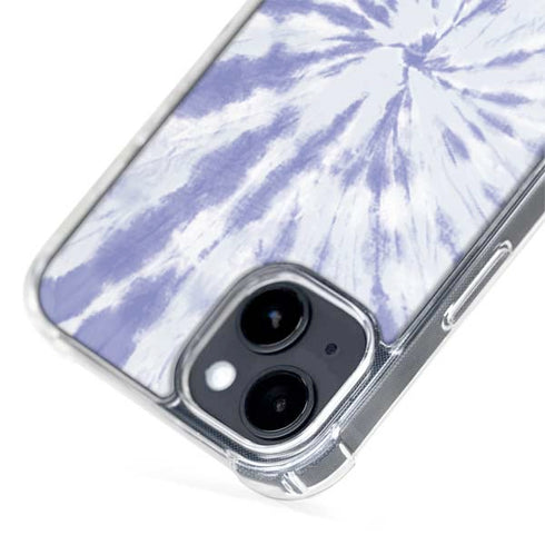 Purple Tie Dye iPhone 15 Plus MagSafe Case