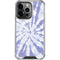 Purple Tie Dye iPhone 15 Pro Clear Case