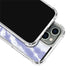 Purple Tie Dye iPhone 15 Pro Clear Case