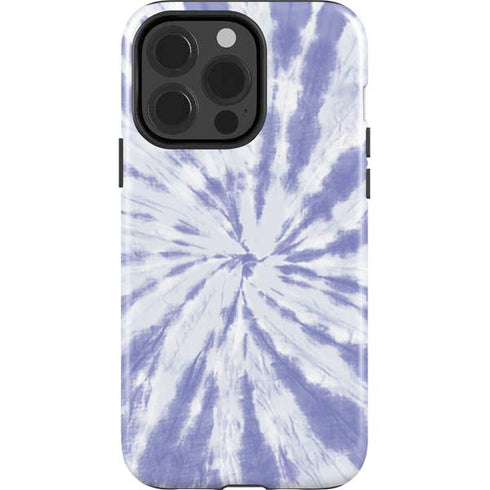 Purple Tie Dye iPhone 15 Pro Impact Case