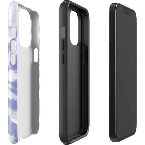 Purple Tie Dye iPhone 15 Pro Impact Case