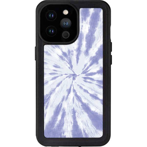Purple Tie Dye iPhone 14 Pro Max Waterproof Case
