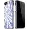 Purple Tie Dye iPhone SE (2nd & 3rd Gen) Clear Case