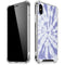 Purple Tie Dye iPhone XS Max Clear Case