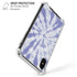 Purple Tie Dye iPhone XS Max Clear Case