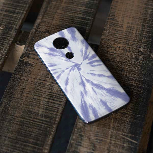 Purple Tie Dye Moto E5 Plus Skin