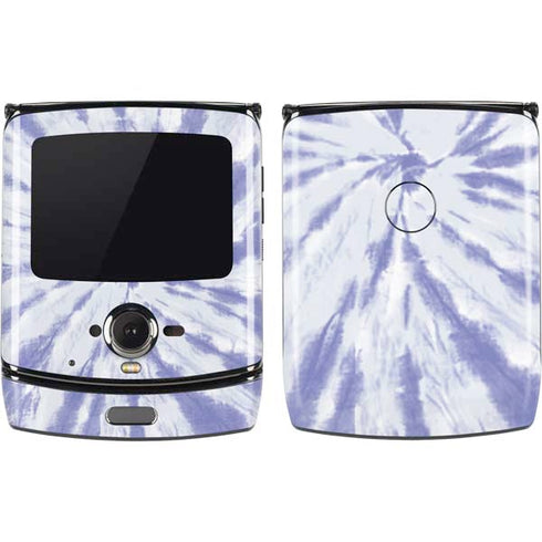 Purple Tie Dye Motorola RAZR Skin
