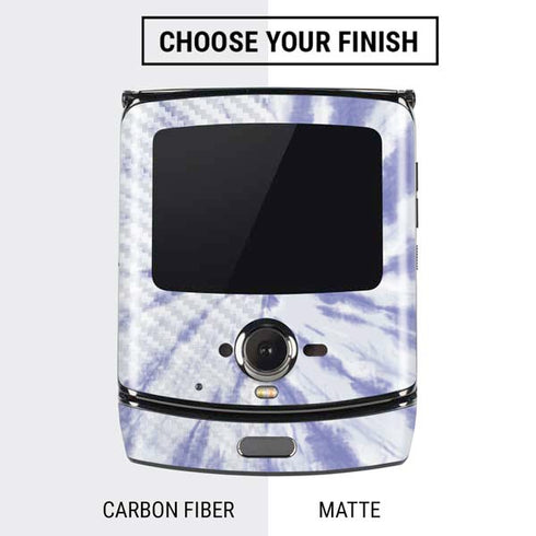 Purple Tie Dye Motorola RAZR Skin