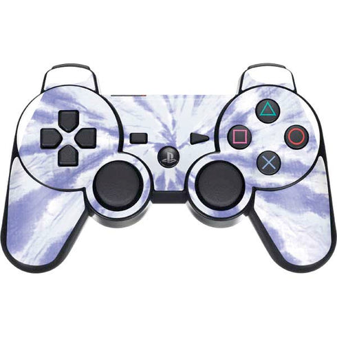 Purple Tie Dye PS3 Dual Shock wireless controller Skin