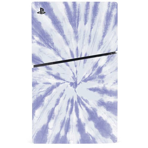 Purple Tie Dye PS5 Slim Disk Console Skin