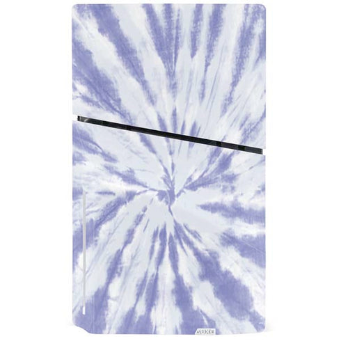 Purple Tie Dye PS5 Slim Disk Console Skin
