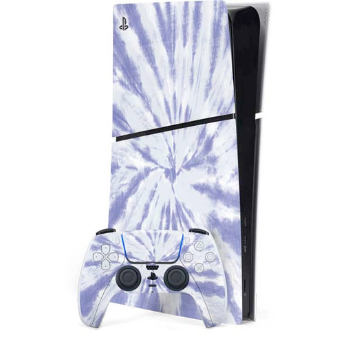 Purple Tie Dye PS5 Slim Digital Edition Bundle Skin