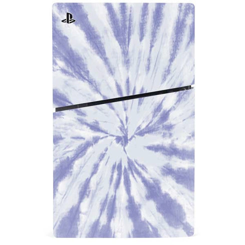 Purple Tie Dye PS5 Slim Digital Edition Console Skin