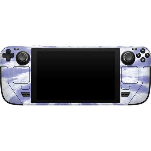 Purple Tie Dye Steam Deck Handheld Gaming Computer Skin