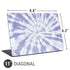 Purple Tie Dye Universal Laptop 11in (8.8 x 6.2in) Skin