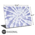 Purple Tie Dye Universal Laptop 16.6in (13.4 x 9.7in) Skin