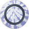 Purple Tie Dye Wireless Charger Skin