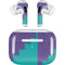 Purple Turquoise Zig Zag AirPods Pro 2nd Gen Skin