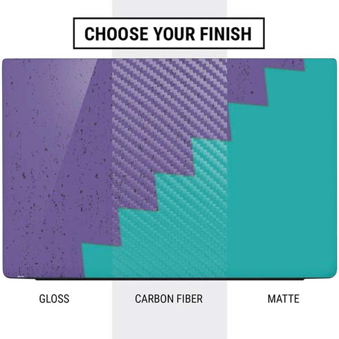 Purple Turquoise Zig Zag Dell Vostro Skin