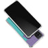 Purple Turquoise Zig Zag Galaxy A12 Clear Case