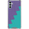 Purple Turquoise Zig Zag Galaxy A13 5G Clear Case
