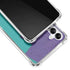 Purple Turquoise Zig Zag Galaxy A14 5G Clear Case
