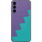 Purple Turquoise Zig Zag Galaxy A14 5G Skin