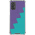 Purple Turquoise Zig Zag Galaxy A32 5G Clear Case