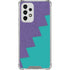 Purple Turquoise Zig Zag Galaxy A53 5G Clear Case