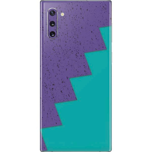 Purple Turquoise Zig Zag Galaxy Note 10 Skin